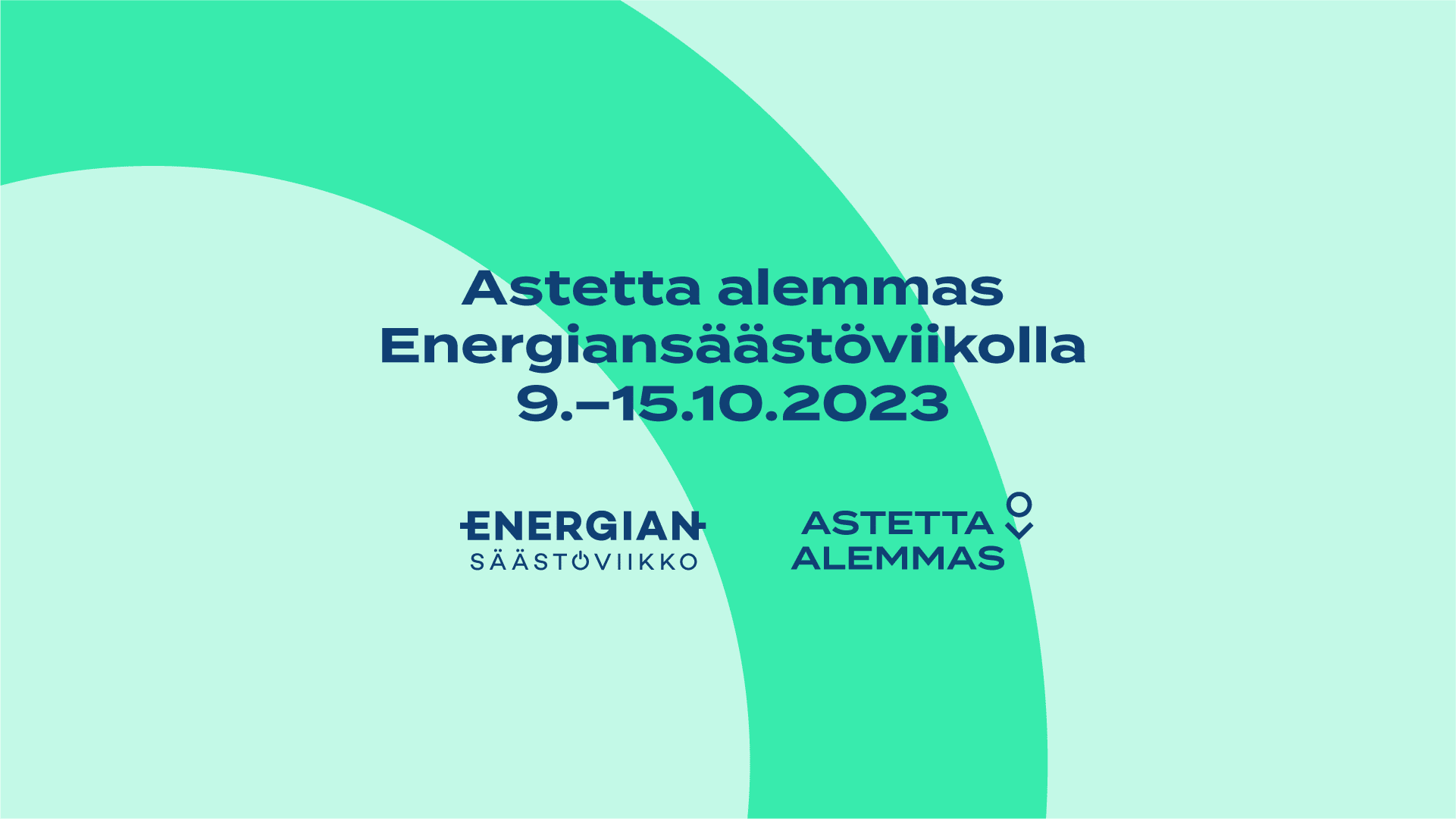 ENERGIANSÄÄSTÖVIIKKO 2023